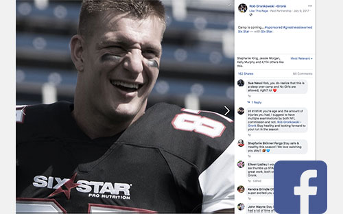 Facebook - Rob Gronkowski